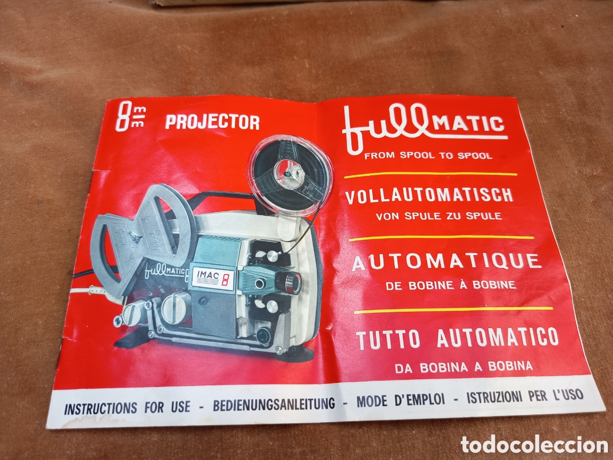 Antig&uuml;edades: Proyector fullmatic 8 mm iMac 8 - Foto 6