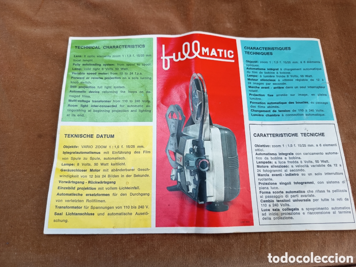 Antig&uuml;edades: Proyector fullmatic 8 mm iMac 8 - Foto 7