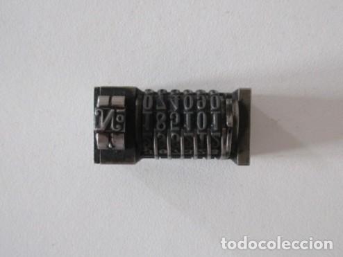 Antig&uuml;edades: NUMERADOR TIPOGR&Aacute;FICO DE IMPRENTA - Foto 1