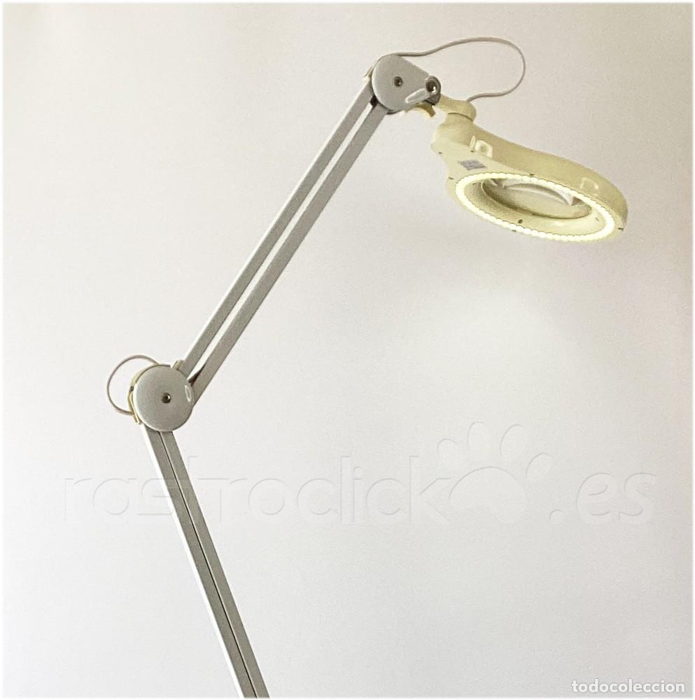 Antig&uuml;edades: Lupa Flexo 60 LEDS de 5 dioptr&iacute;as 8606AL - Foto 1