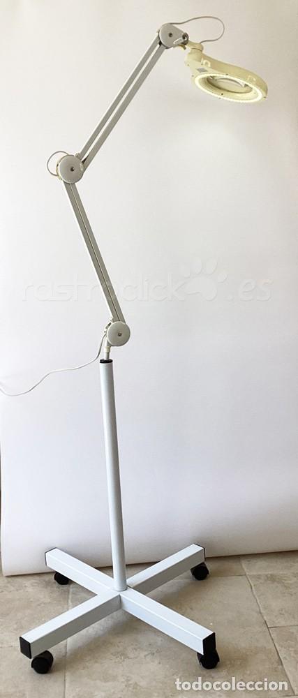 Antig&uuml;edades: Lupa Flexo 60 LEDS de 5 dioptr&iacute;as 8606AL - Foto 2