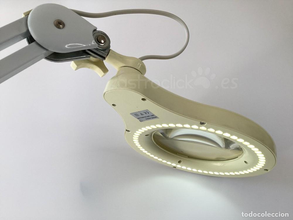 Antig&uuml;edades: Lupa Flexo 60 LEDS de 5 dioptr&iacute;as 8606AL - Foto 3