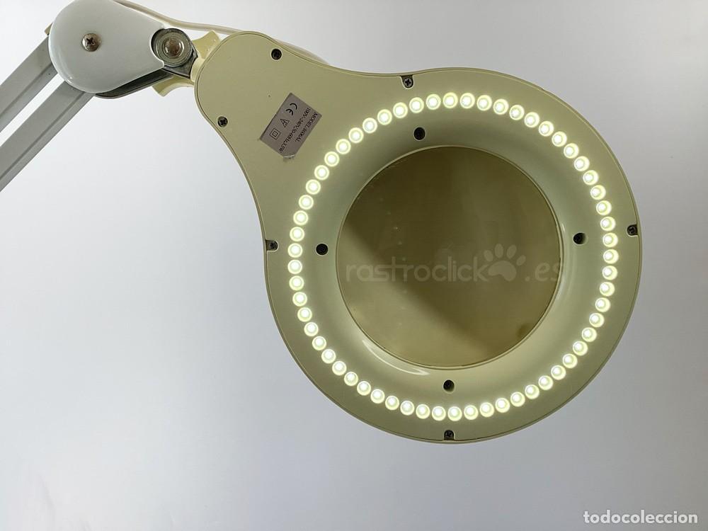 Antig&uuml;edades: Lupa Flexo 60 LEDS de 5 dioptr&iacute;as 8606AL - Foto 7