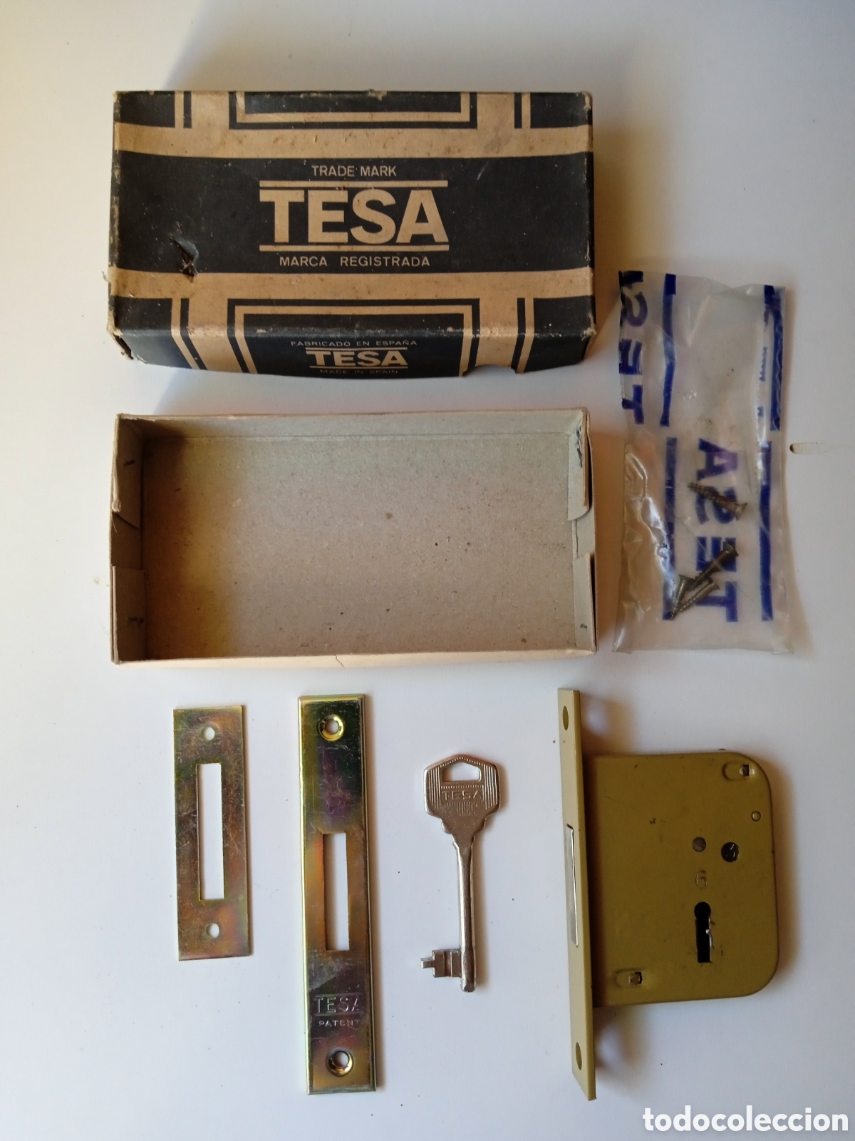Antig&uuml;edades: CERRADURA TESA SON ESTRENAR - Foto 1