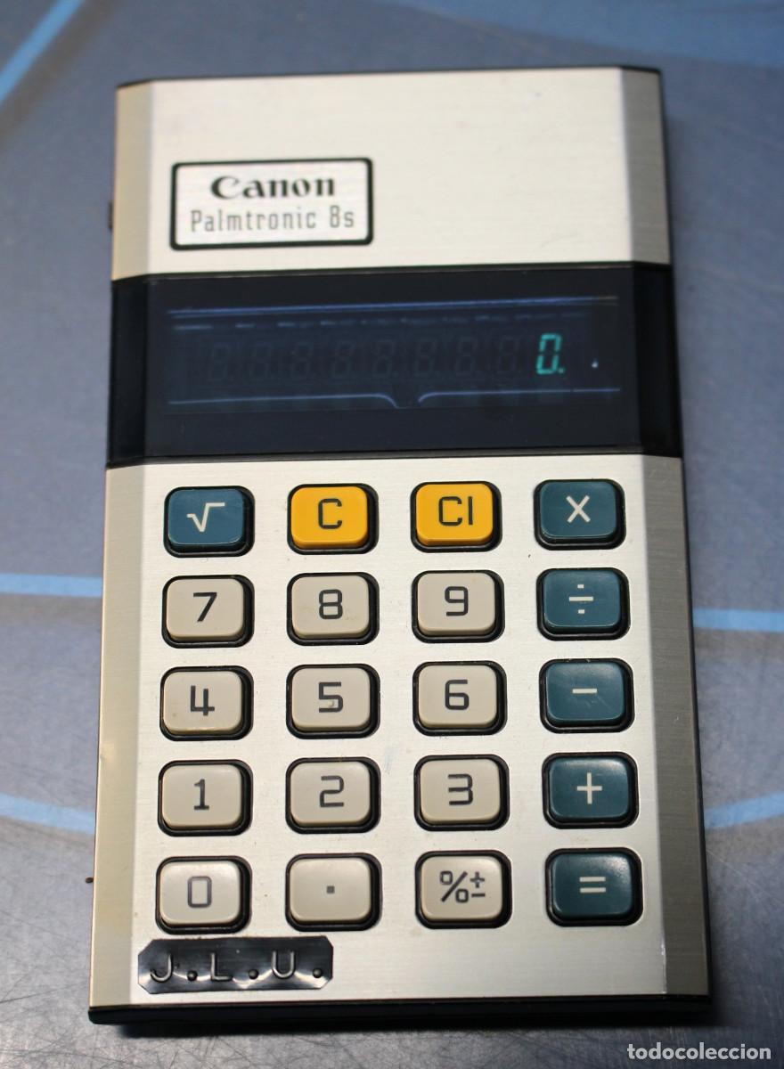 Antig&uuml;edades: Calculadora Canon Palmtronic 8s. - Foto 2
