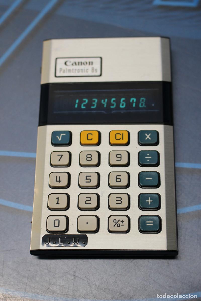 Antig&uuml;edades: Calculadora Canon Palmtronic 8s. - Foto 3