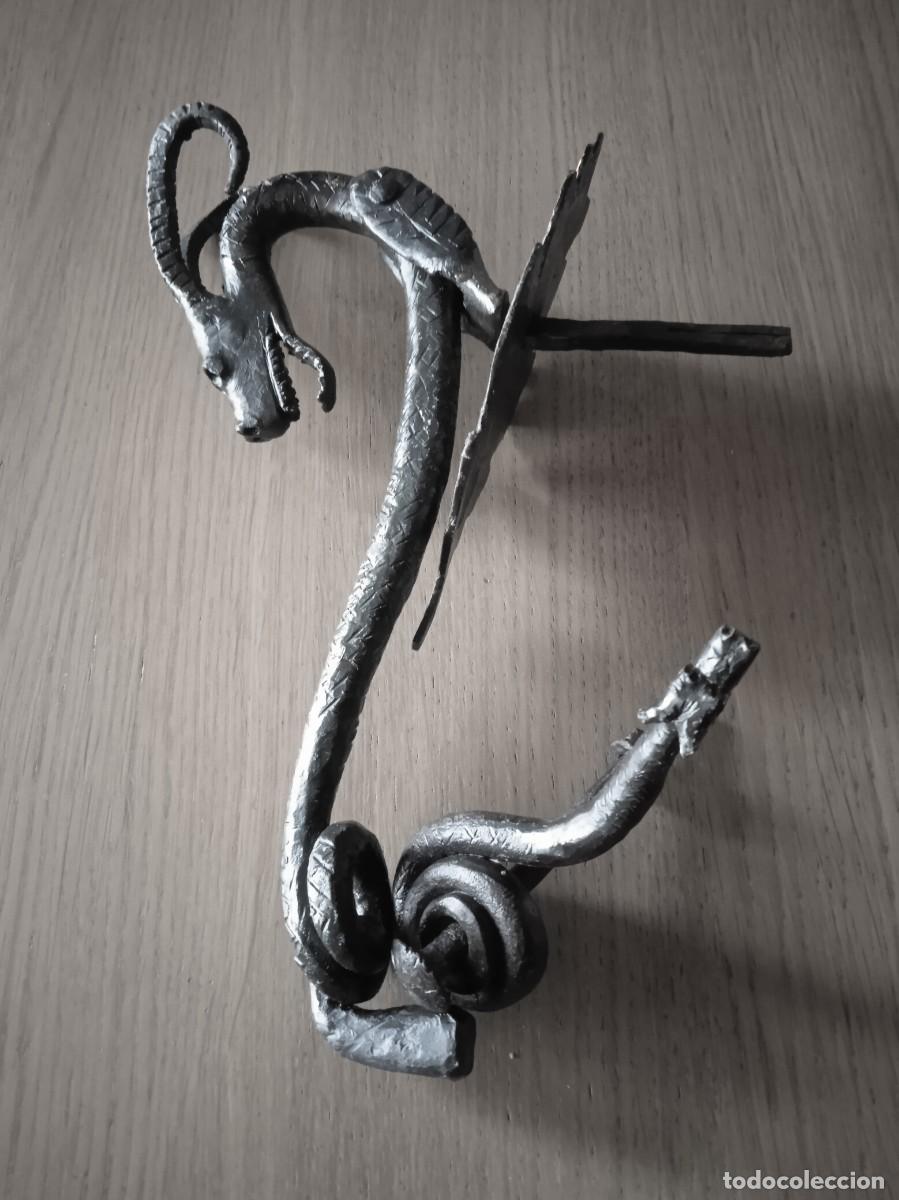 Antig&uuml;edades: Aldaba, picaporte, llamador zoomorfo - Foto 1
