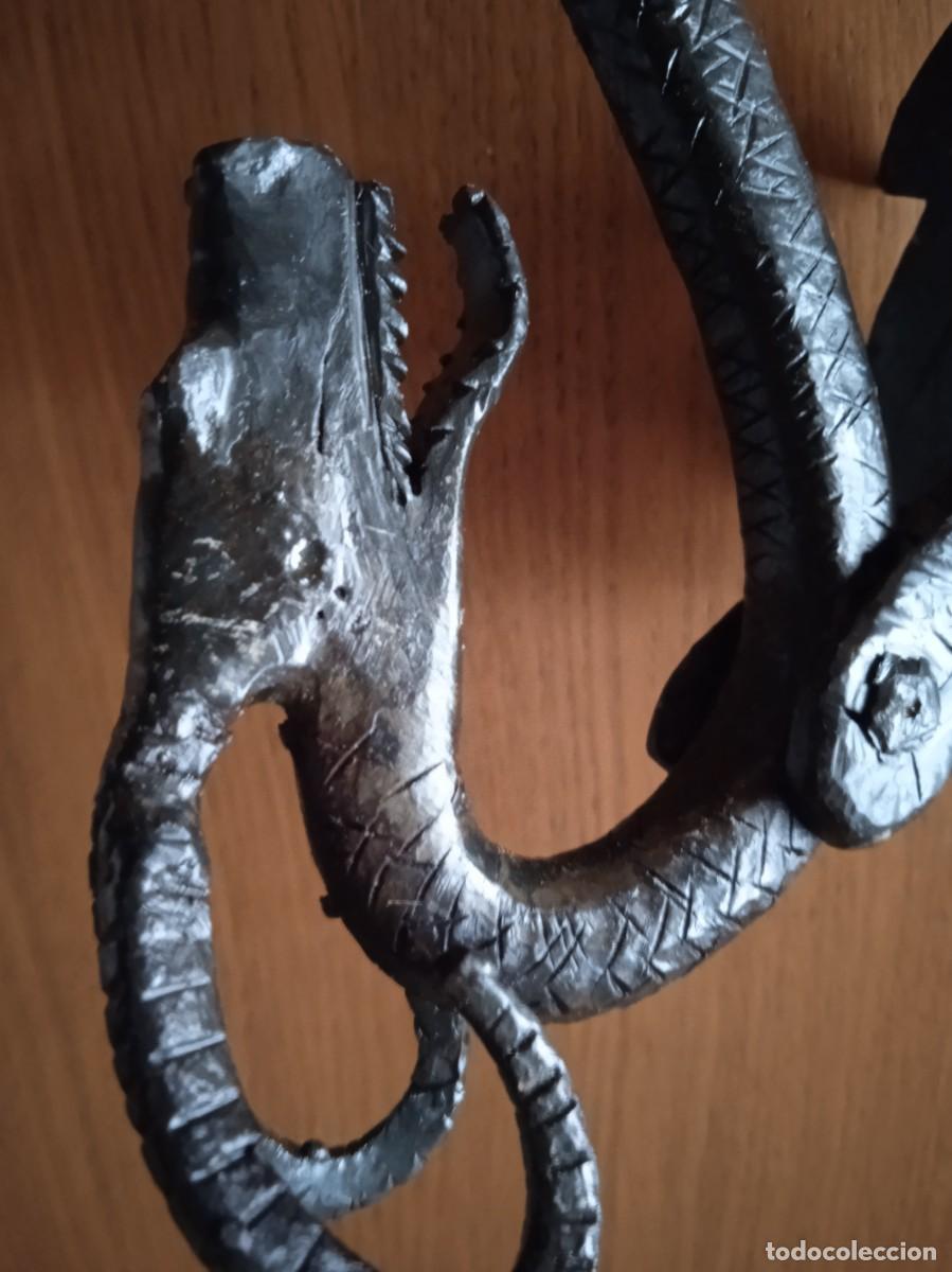 Antig&uuml;edades: Aldaba, picaporte, llamador zoomorfo - Foto 8