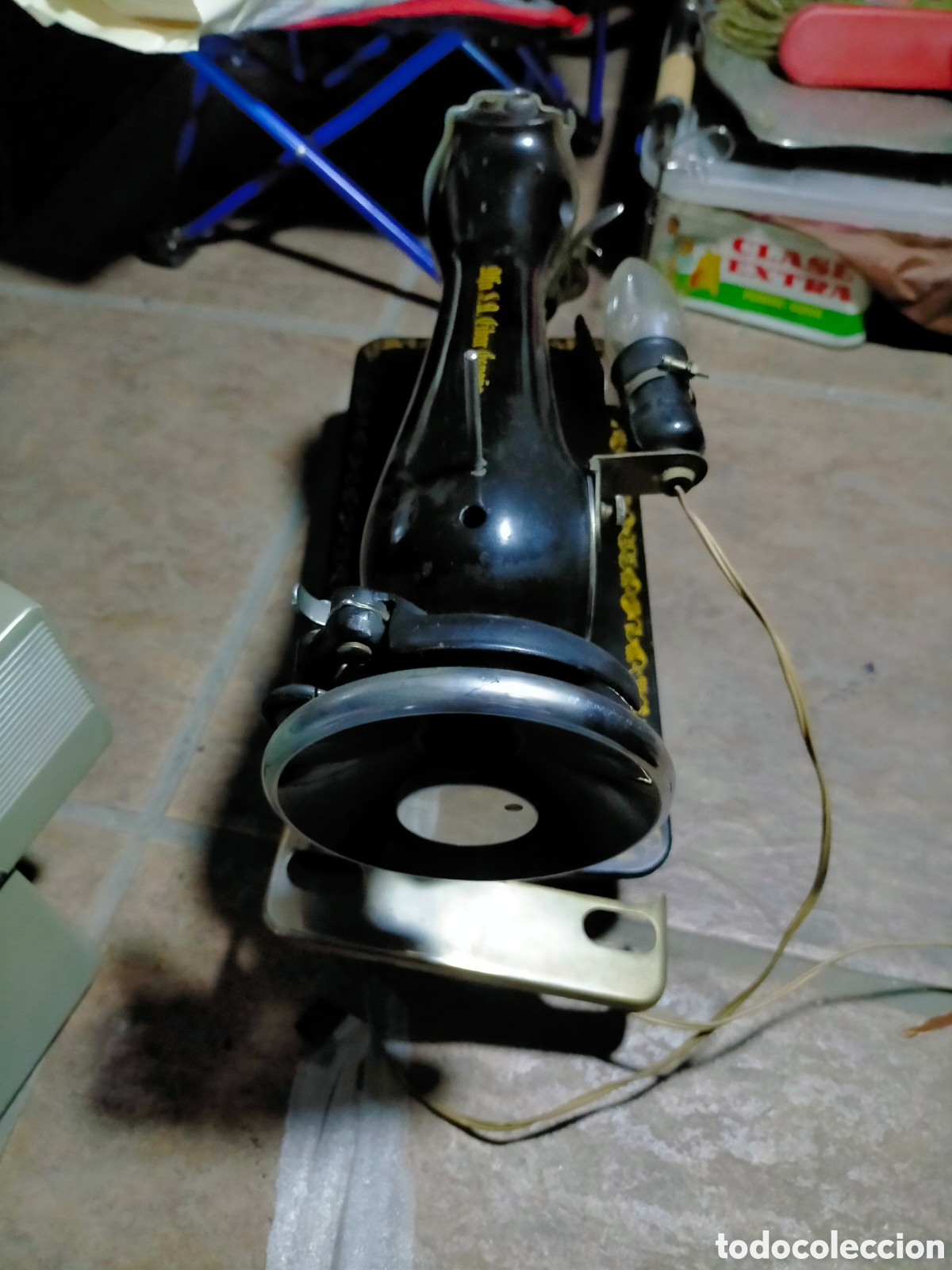 Antig&uuml;edades: M&Aacute;QUINA DE COSER ALFA jj - Foto 5