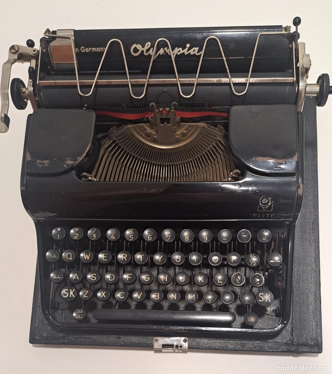 Antig&uuml;edades: M&aacute;quina escribir OLYMPIA - Foto 2