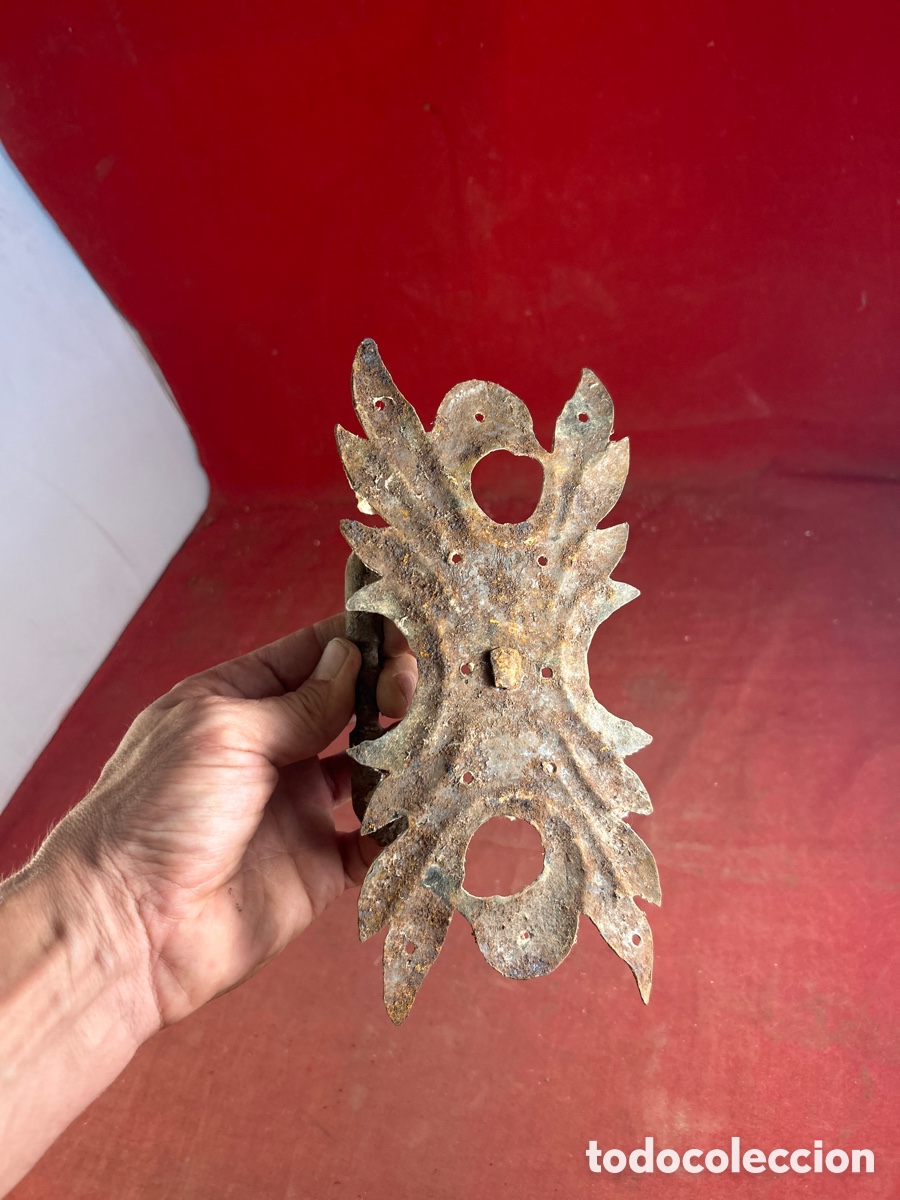 Antig&uuml;edades: ANTIGUO TIRADOR DE PUERTA - Foto 3