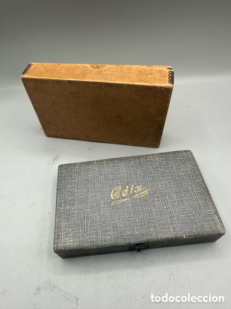 Antig&uuml;edades: Calculadora Adix estuche original - Foto 1