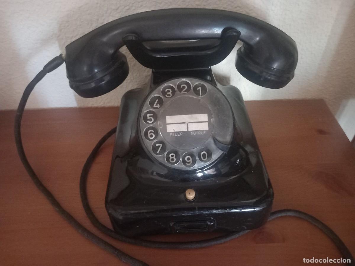 Tel&eacute;fonos: Tel&eacute;fono baquelita antiguo - Foto 2