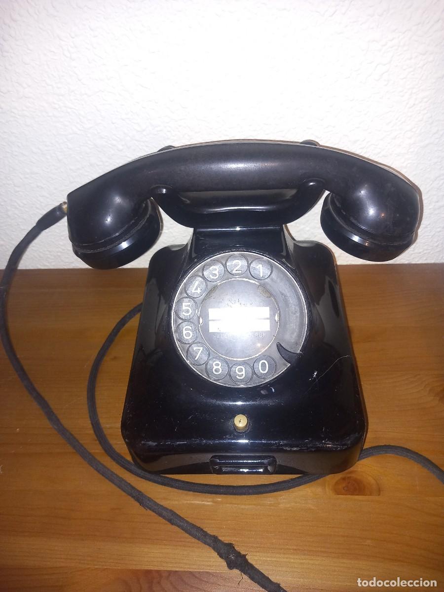 Tel&eacute;fonos: Tel&eacute;fono baquelita antiguo - Foto 3