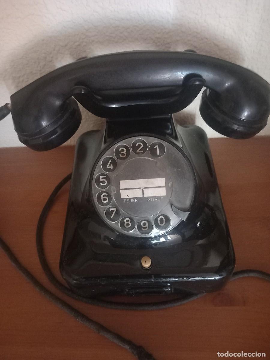 Tel&eacute;fonos: Tel&eacute;fono baquelita antiguo - Foto 4
