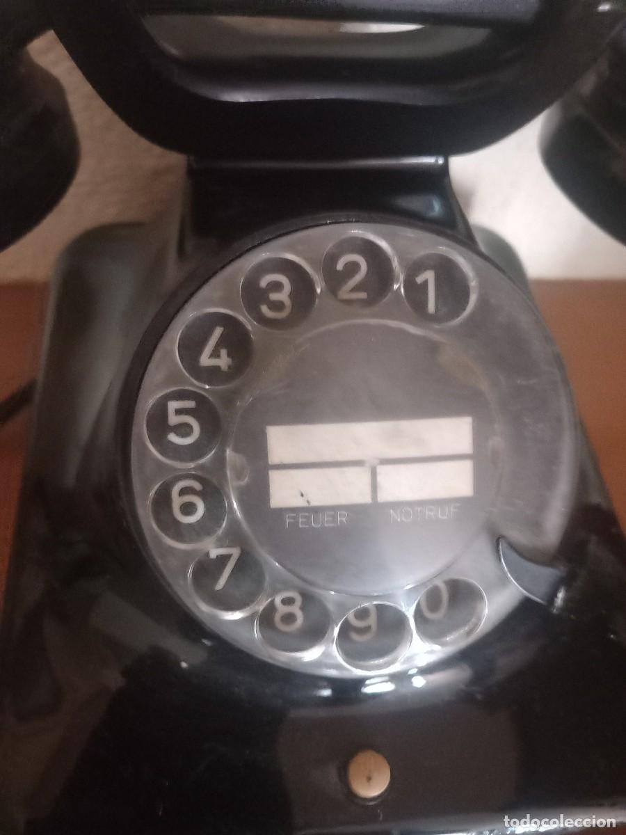 Tel&eacute;fonos: Tel&eacute;fono baquelita antiguo - Foto 5