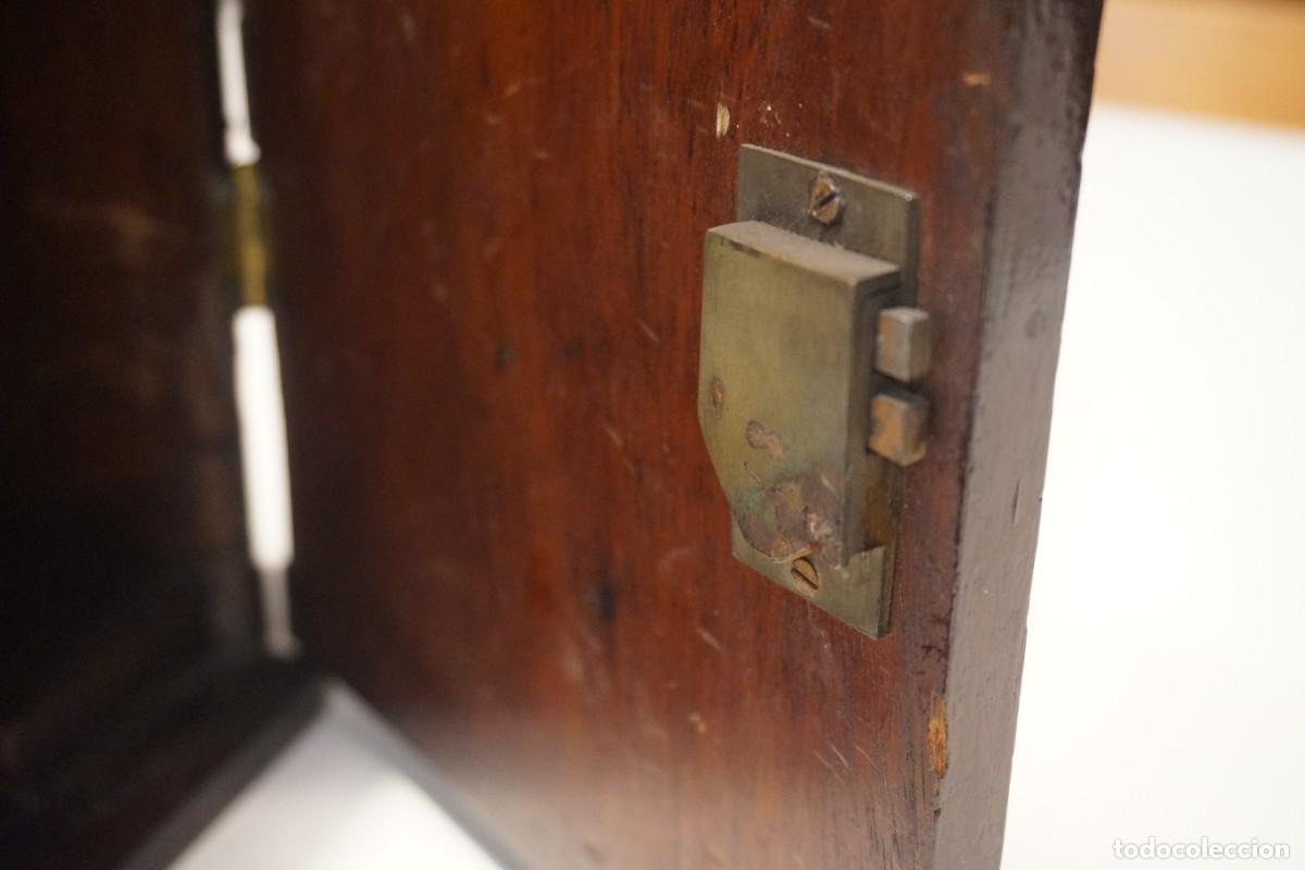 Antig&uuml;edades: Microscopio ingl&eacute;s en caja de madera de caoba - Ca.1840 - Foto 15