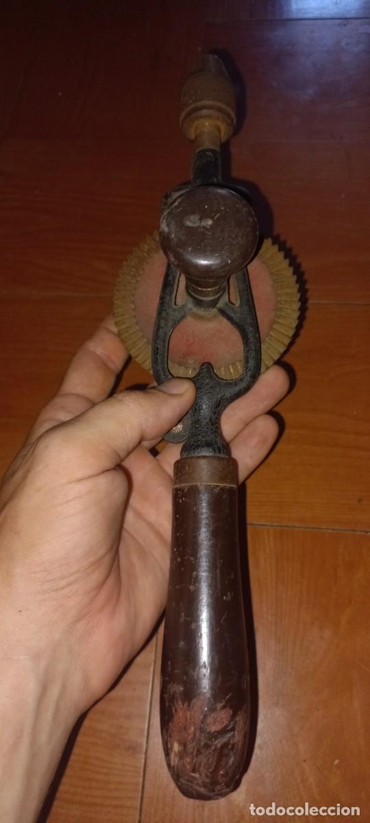 Antig&uuml;edades: Taladro manual antiguo - Foto 5