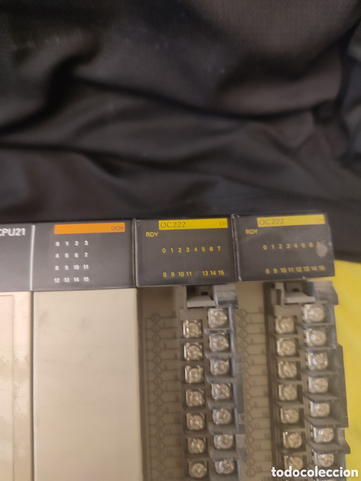 Antig&uuml;edades: Aut&oacute;mata Omron SYSMAC CQM1 CPU21 0CH OC222 PD026 - Foto 2