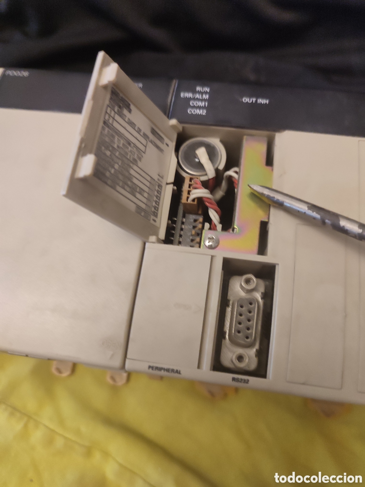 Antig&uuml;edades: Aut&oacute;mata Omron SYSMAC CQM1 CPU21 0CH OC222 PD026 - Foto 5