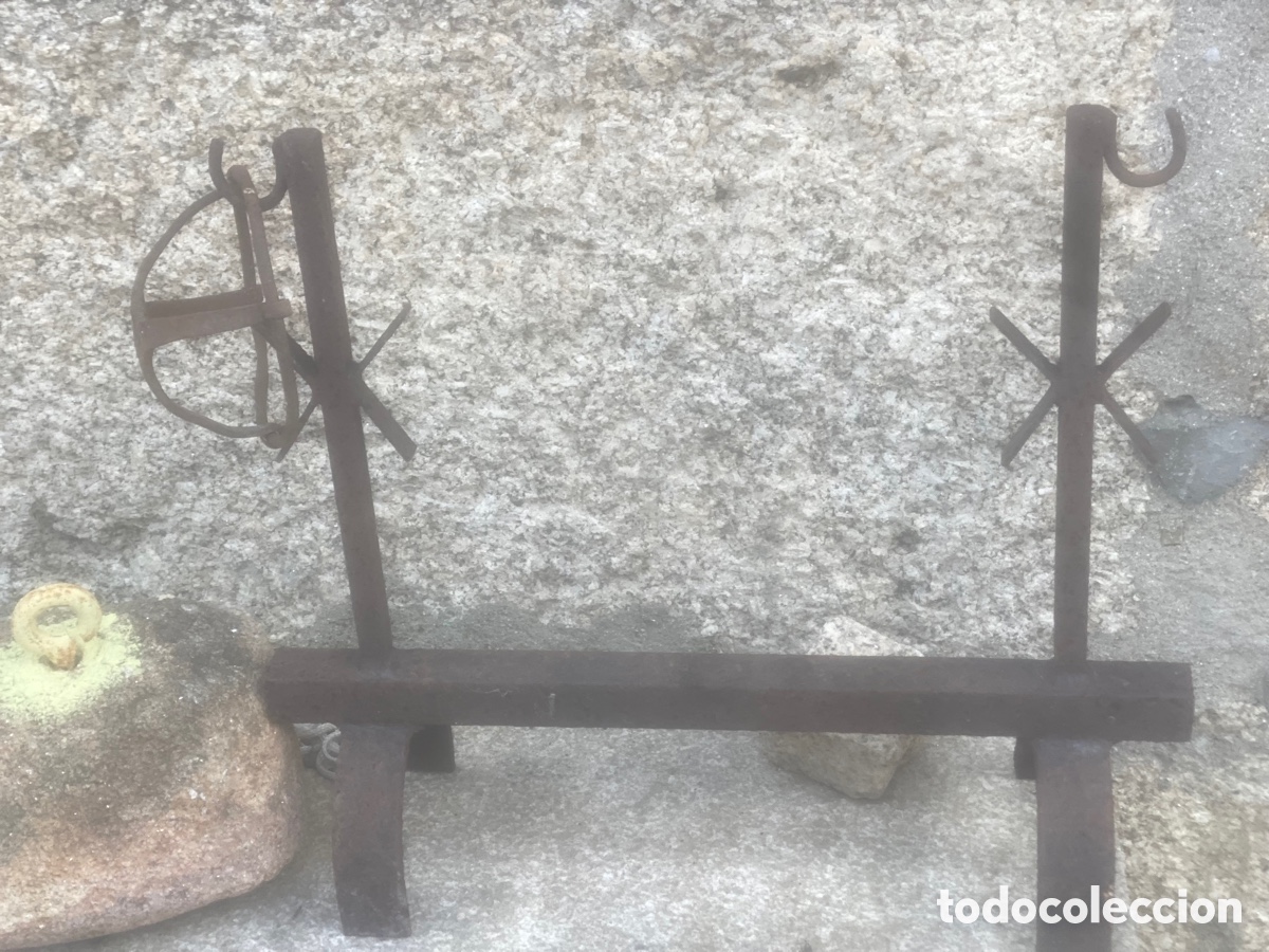 Antig&uuml;edades: Antiguo Morillo de hierro forjado - Foto 10