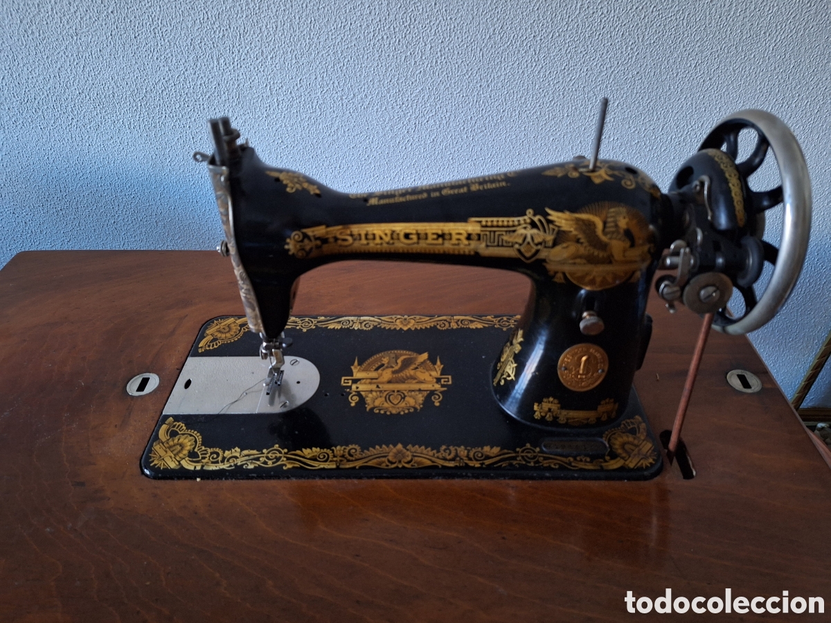 Antig&uuml;edades: Maquina Singer de 1924 - Foto 2