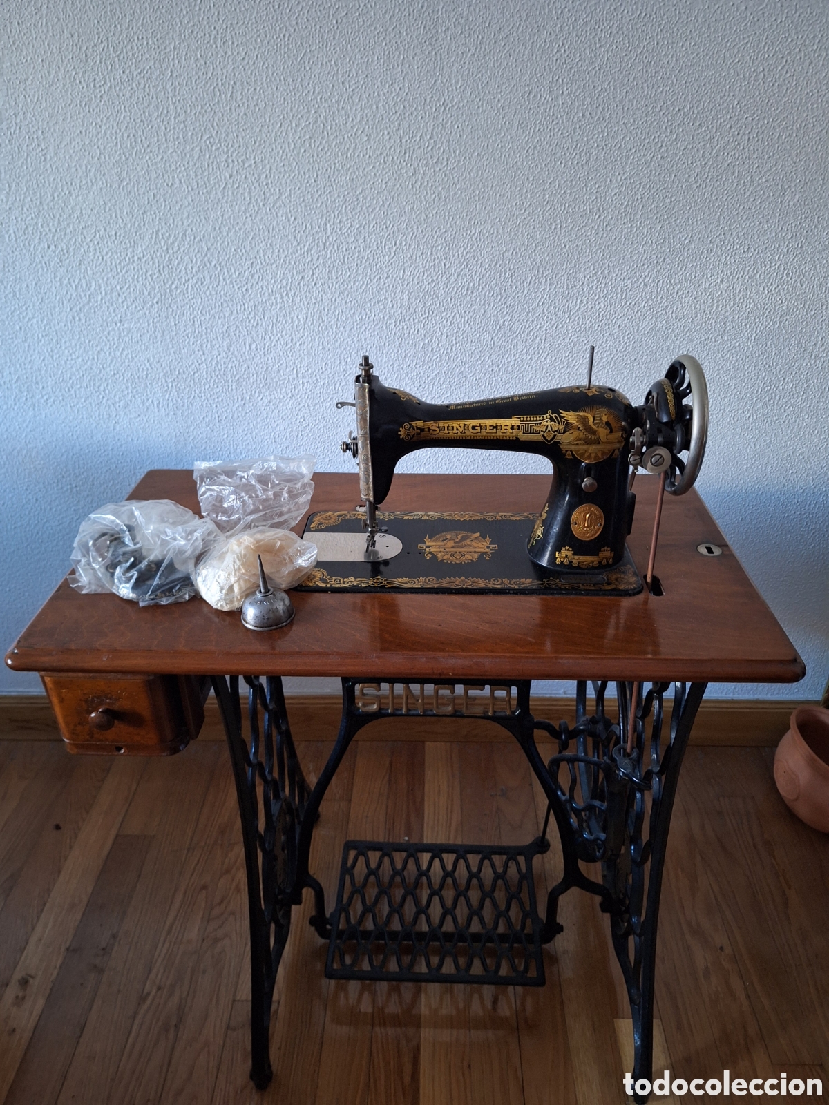 Antig&uuml;edades: Maquina Singer de 1924 - Foto 5