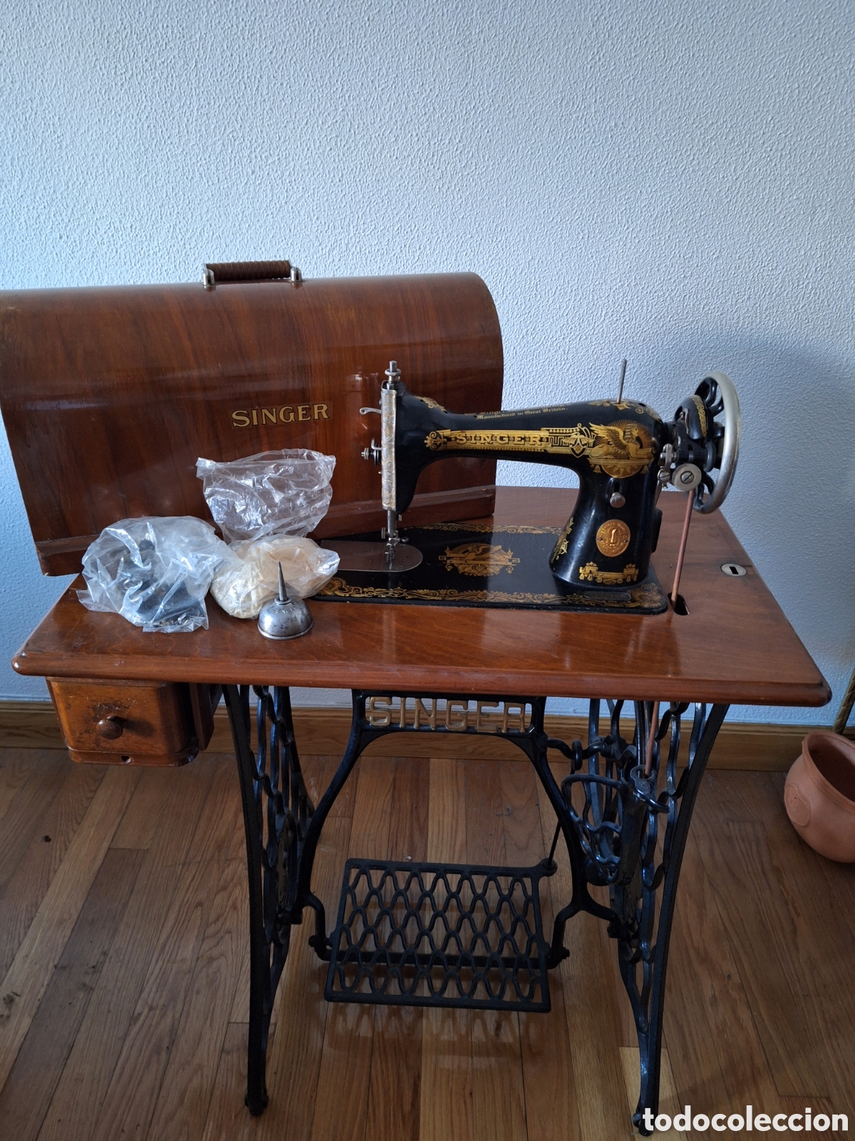 Antig&uuml;edades: Maquina Singer de 1924 - Foto 6