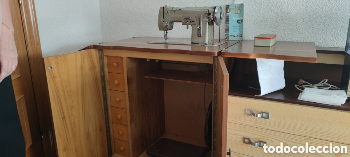 Antig&uuml;edades: Maquina de coser Wertheim - Foto 5