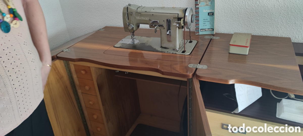 Antig&uuml;edades: Maquina de coser Wertheim - Foto 6