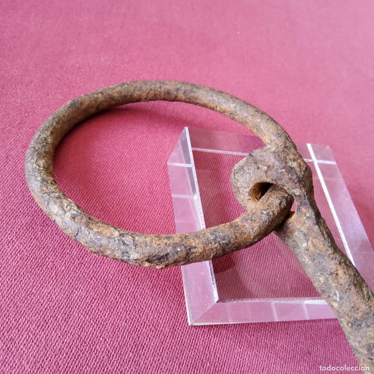 Antig&uuml;edades: ANTIGUA LLAVE MEDIEVAL DE HIERRO FORJADO - Foto 7