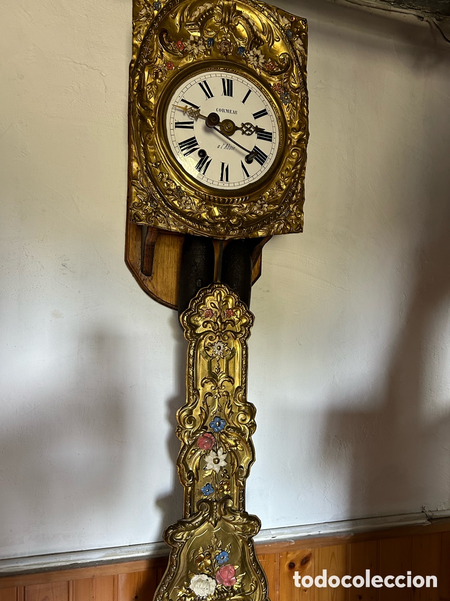 Antig&uuml;edades: Reloj morez p&eacute;ndulo real - Foto 2