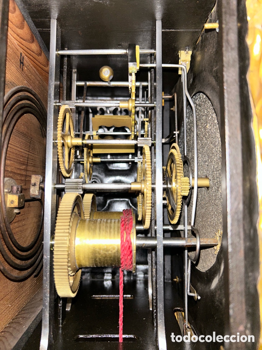 Antig&uuml;edades: Reloj morez p&eacute;ndulo real - Foto 7