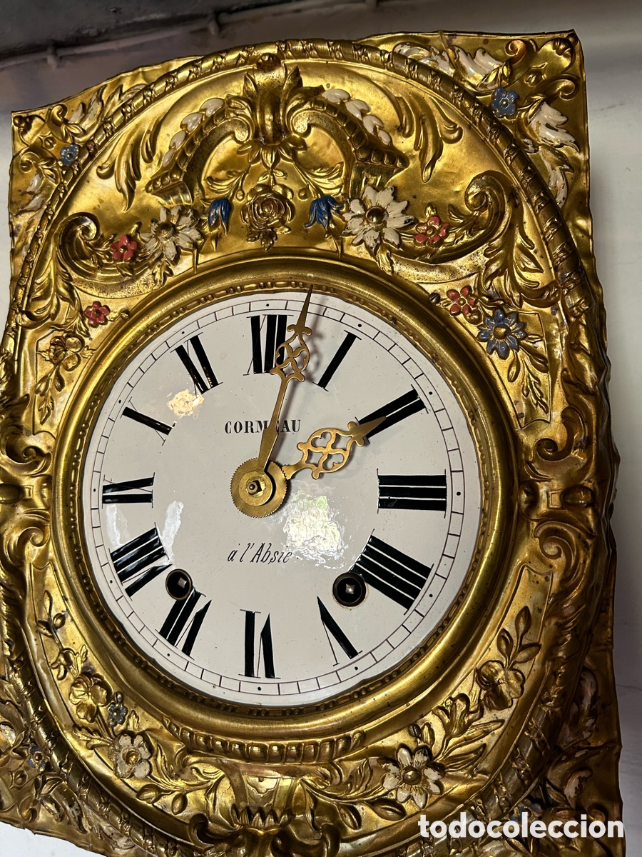 Antig&uuml;edades: Reloj morez p&eacute;ndulo real - Foto 1