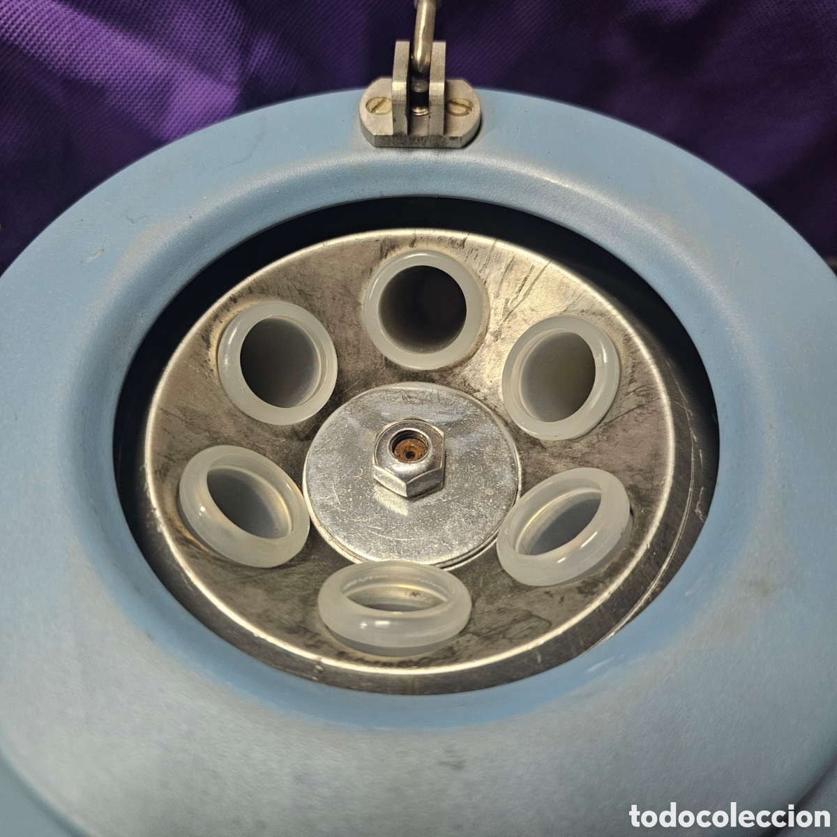 Antig&uuml;edades: CENTRIFUGADORA DE LABORATORIO SELECTA CENCOM FUNCIONANDO - Foto 4