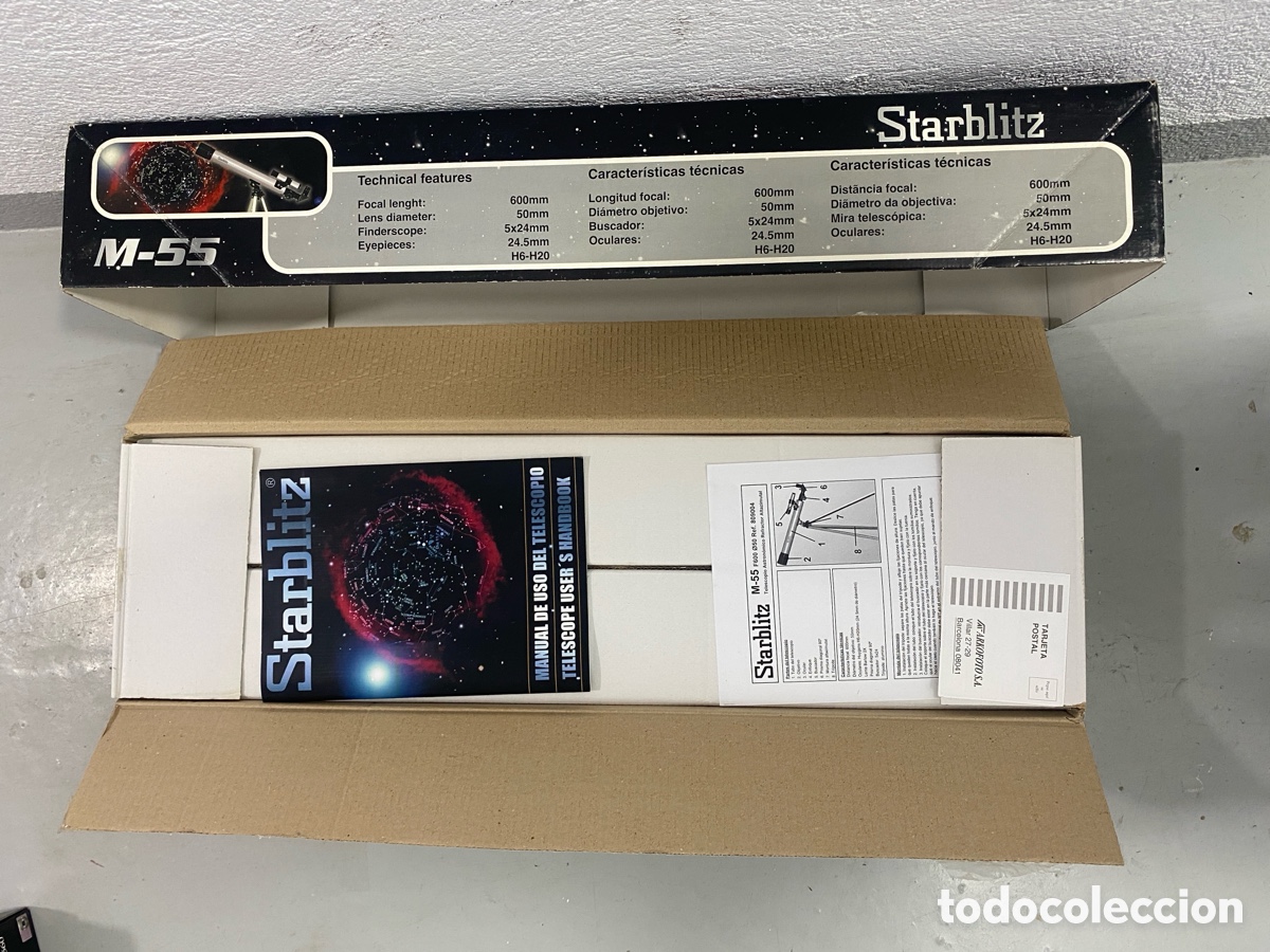 Antig&uuml;edades: Telescopio Starblitz M-55 - Foto 3