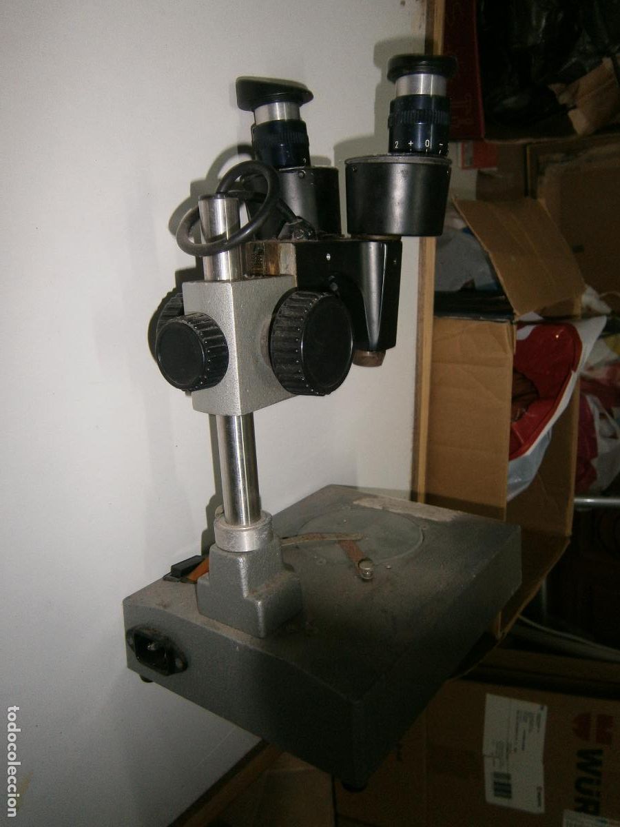 Antig&uuml;edades: --- ANTIGUO MICROSCOPIO --- - Foto 2