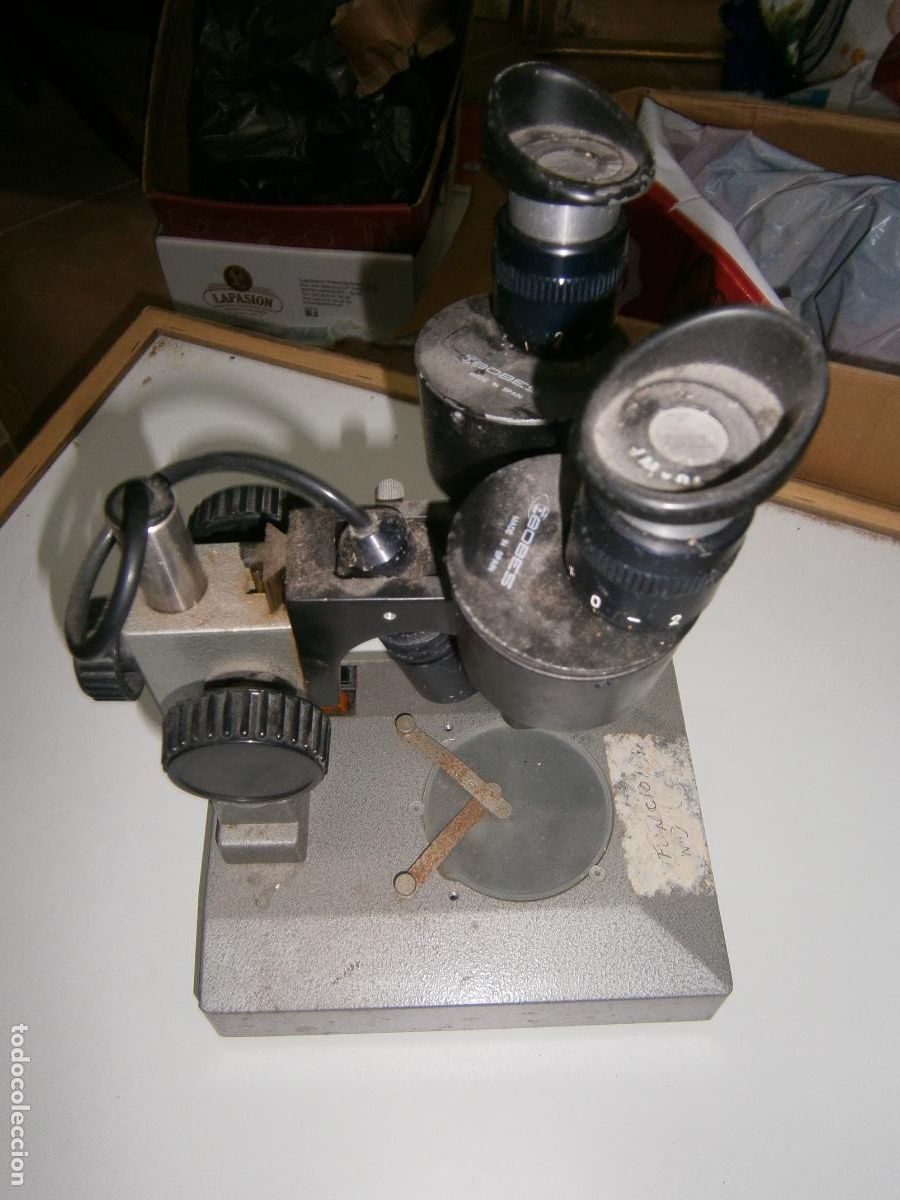 Antig&uuml;edades: --- ANTIGUO MICROSCOPIO --- - Foto 5