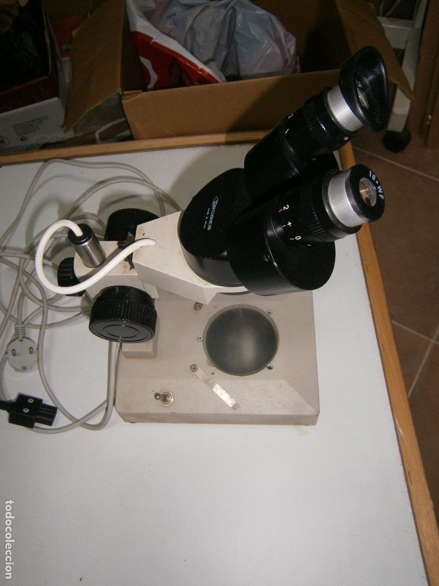 Antig&uuml;edades: ANTIGUO MICROSCOPIO ELECTRONICO - Foto 1