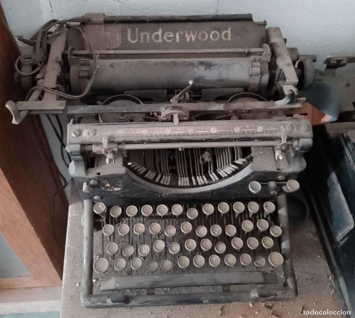 Antig&uuml;edades: M&aacute;quina de escribir, Underwood - Foto 1