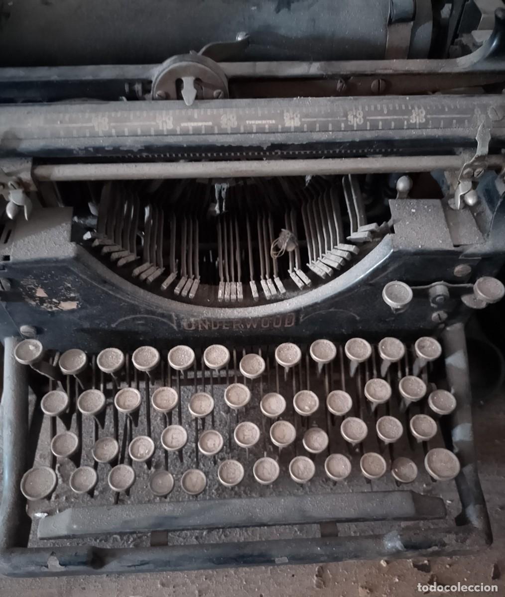 Antig&uuml;edades: M&aacute;quina de escribir, Underwood - Foto 3