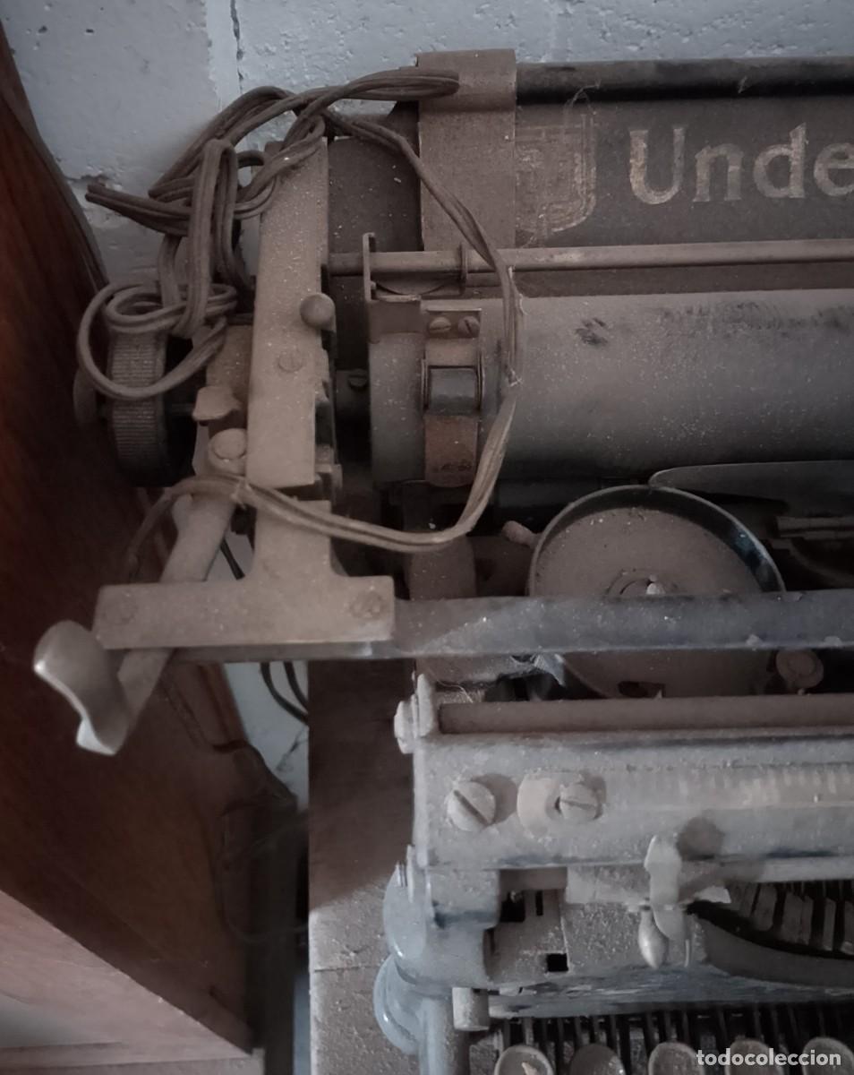 Antig&uuml;edades: M&aacute;quina de escribir, Underwood - Foto 4