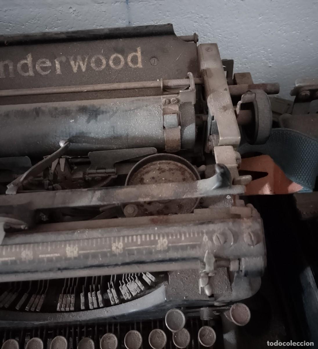 Antig&uuml;edades: M&aacute;quina de escribir, Underwood - Foto 5