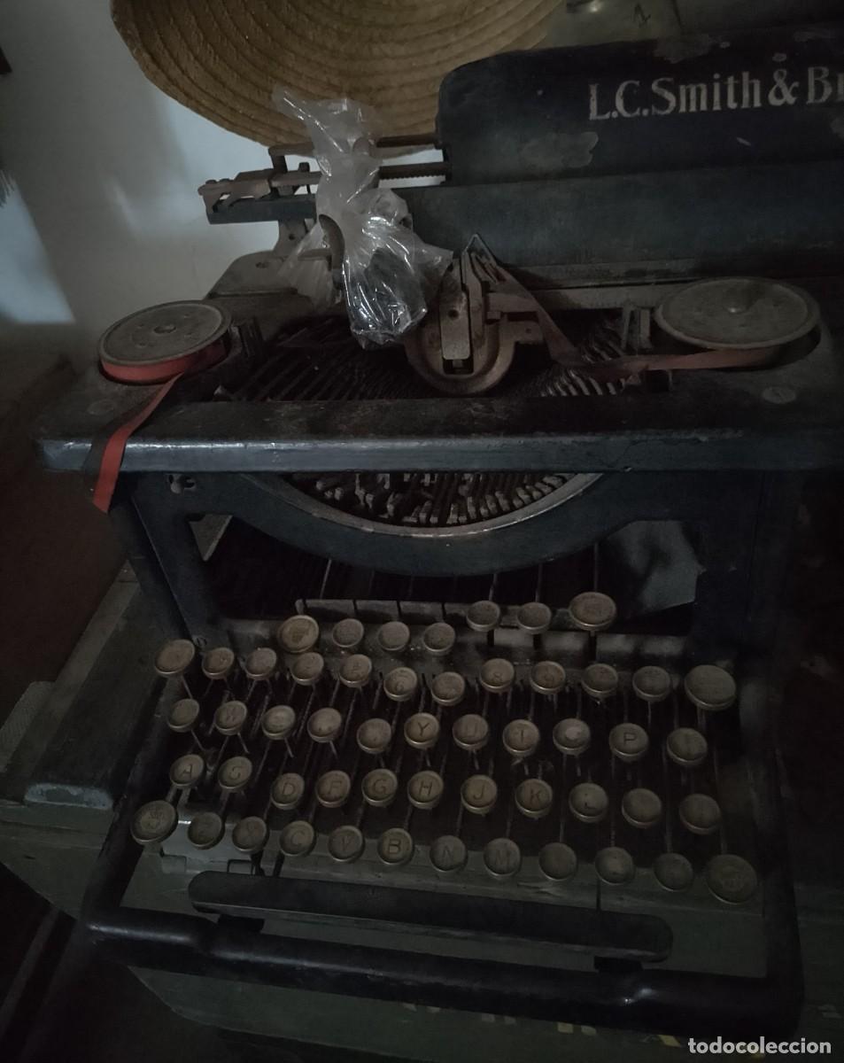 Antig&uuml;edades: M&aacute;quina de escribir, L.C. Smith & Bros. - Foto 3