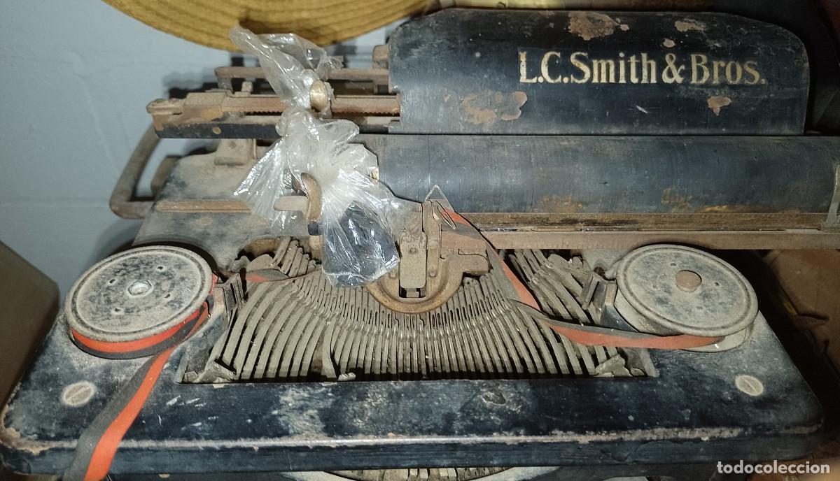 Antig&uuml;edades: M&aacute;quina de escribir, L.C. Smith & Bros. - Foto 6