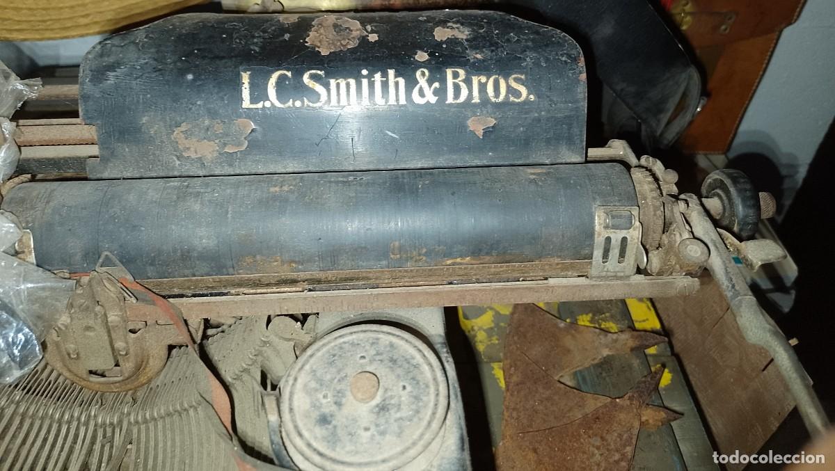 Antig&uuml;edades: M&aacute;quina de escribir, L.C. Smith & Bros. - Foto 7