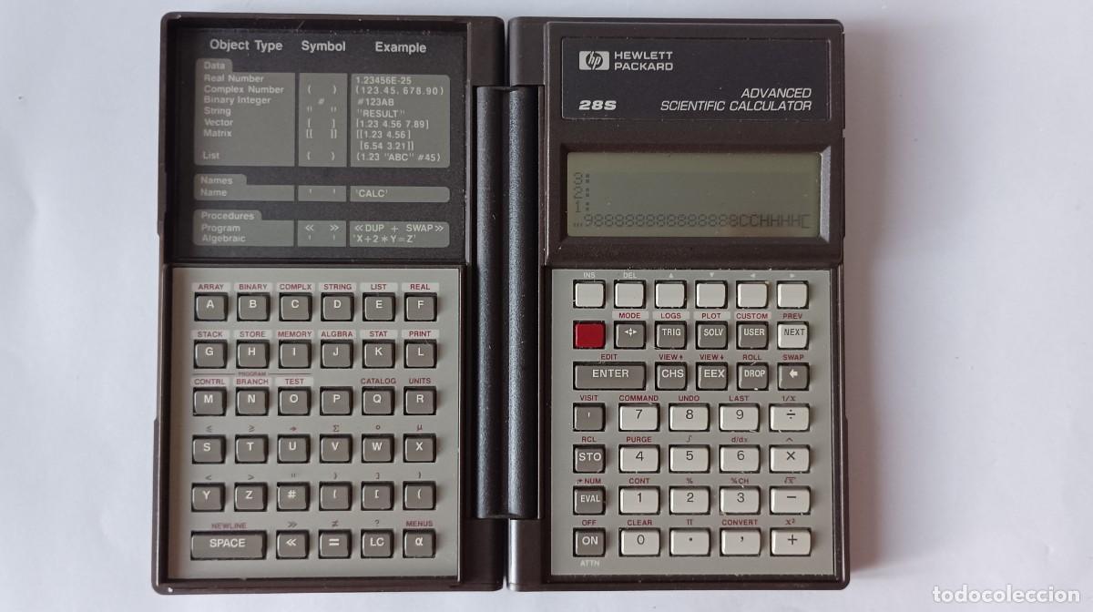 Antig&uuml;edades: HP 28S Calculadora Cient&iacute;fica, FUNCIONA. - Foto 1