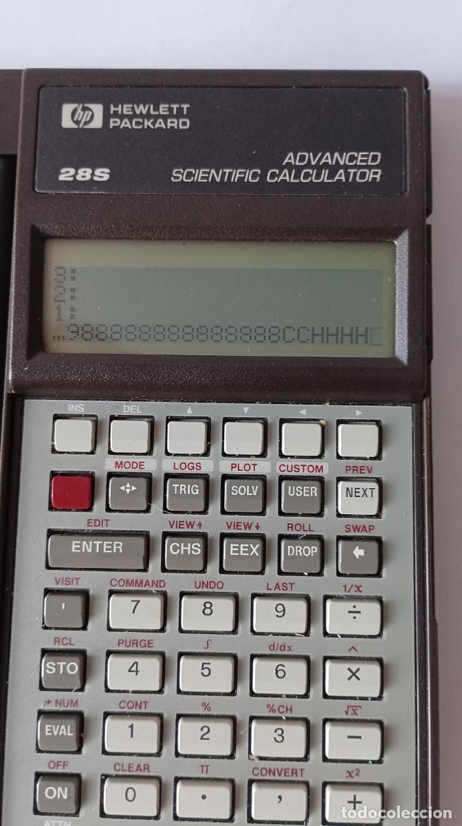 Antig&uuml;edades: HP 28S Calculadora Cient&iacute;fica, FUNCIONA. - Foto 2