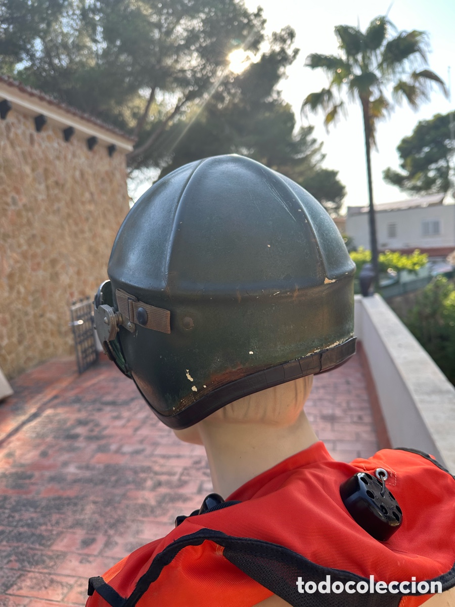 Antig&uuml;edades: Casco piloto helic&oacute;ptero americano - Foto 5