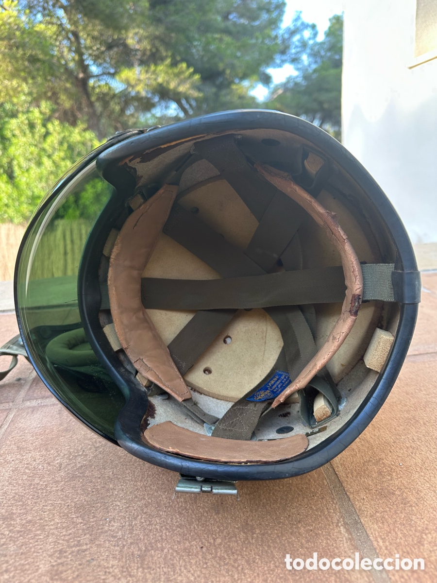Antig&uuml;edades: Casco piloto helic&oacute;ptero americano - Foto 7
